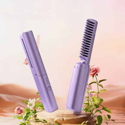 Ionic 2-in-1 Wireless Styler: Straighten & Curl